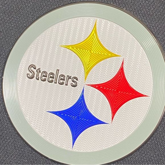 Pittsburgh Steelers C-Buk by Cutter & Buck Mens Black Short Sleeve Polo Sz XXL - Picture 9 of 10